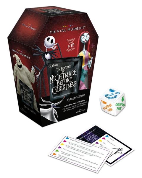 board games nightmare before christmas ver 2 trivial nightmare before christmas trading card game