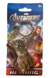 Key Chain: Avengers Movie - Hulk Fist Pewter