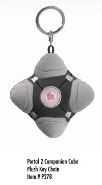 Key Chain: Portal 2 - Companion Cube