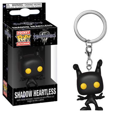 Key Chain: Kingdom Hearts 3 - Shadow Heartless Pocket Pop Vinyl