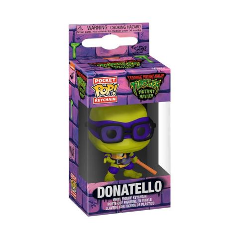 Key Chain: TMNT Mutant Mayhem - Donatello Pocket Pop