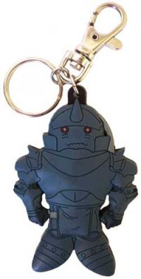 Key Chain: Fullmetal Alchemist - Chibi Al (Dark Gray)
