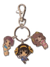 Key Chain: Haruhi - Metal Girls