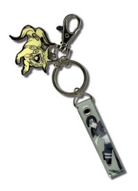 Key Chain: Naruto Shippuden - Metal Sai's Lion (Shishi) w/ Strap