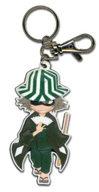 Key Chain: Bleach - Chibi Urahara Kisuke Walking Fan