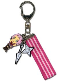 Key Chain: Naruto Shippuden - Metal Sakura and Weapons
