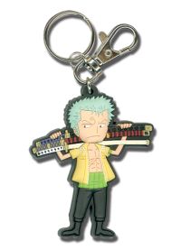Key Chain: One Piece - SD Zoro with Sword