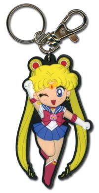 Key Chain: Sailor Moon - SD Moon Wink