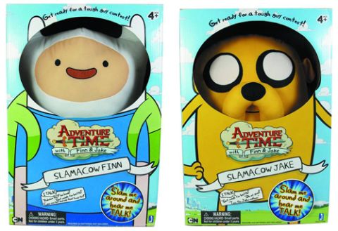 Adventure Time: Finn & Jake Plush /w Sound Slamacows (Set of 2)