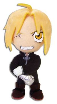 Fullmetal Alchemist Brotherhood: Edward Black Jacket Plush