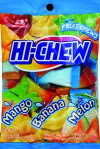 HiChew Bag: Tropical Mix Chewy Candy (Mango / Banana / Melon)