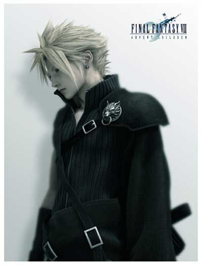 Final Fantasy Advent Children: Cloud Wall Scroll