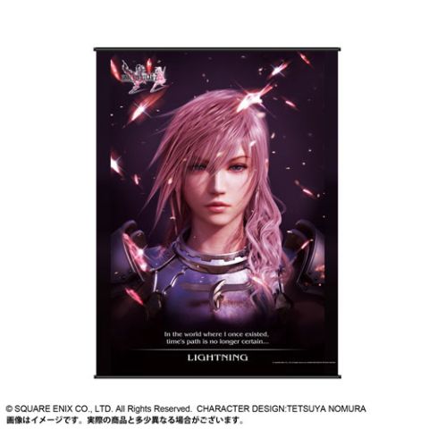 Final Fantasy XIII-2: Lightning Portrait Wall Scroll