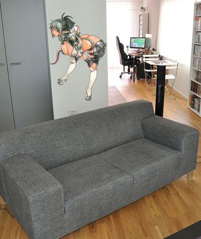 Cling: Queen's Blade - Echidna Wall Graphic (SMALL)