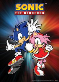 Sonic The Hedgehog: Sonic and Amy Wall Scroll