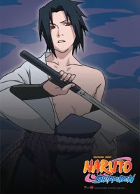 Naruto Shippuden: Sasuke and Sword Wall Scroll