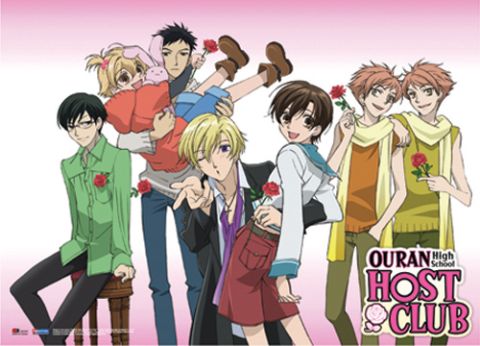 Ouran High School Host Club: Casual Wear Wall Scroll [LONG]