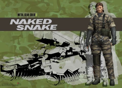 Metal Gear Solid 3: Snake and Shagohod Wall Scroll [LONG]