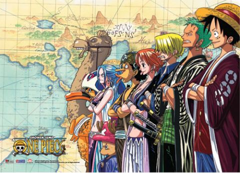One Piece: The Crew Wall Scroll [LONG]