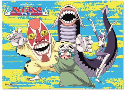 Bleach: Nel and Broken Mask Team Wall Scroll [LONG]