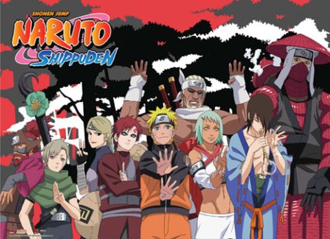Naruto Shippuden: Jinchuuriki Wall Scroll [LONG]