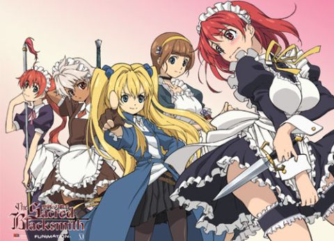 Sacred Blacksmith Wall Scroll - Girls [LONG]