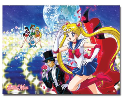 Sailor Moon: Palace Group Wall Scroll [LONG]