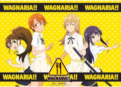Wagnaria!!: Girls Group Wall Scroll