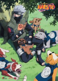 Naruto: Kakashi Reading Wall Scroll