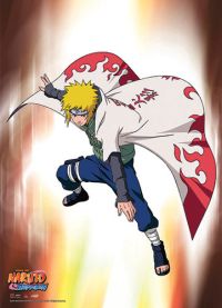 Naruto Shippuden: 4th Hokage Minato Namikaze (Yondaime) Wall Scroll