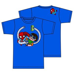 T-Shirt: Tokidoki x Marvel - Spiderman Brawl (S) BLUE