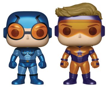 booster gold and blue beetle funko pop