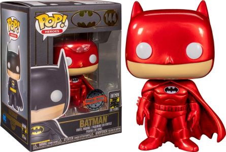 funko pop red metallic batman