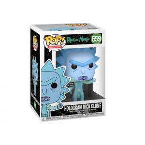Rick and Morty: Hologram Rick Clone Pop Figure