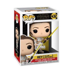 Star Wars: Rise of Skywalker - Rey w/ Yellow Saber Pop Figure