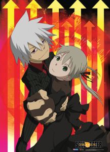 Soul Eater: Soul & Maka Formal Dance Wall Scroll