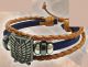 Bracelet: Attack On Titan - Survey Corps (BLUE) Leather PU Style