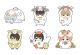 Phone Charm: Gintama - Prince of Hatta Love & Piece Farm Rubber Mascot Buddy Collection (Display of 6)