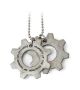 Necklace: Gears of War 3 - Cogtag Dogtags