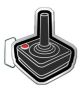 Belt Buckle: Atari - Classic Controller