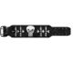 Wristband: Punisher - Skull and Bullets (Leather) S/M