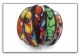 Belt Buckle: Marvel - Heroes Profiles Curved