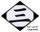 Patch (Large): Bleach - 03rd Division Three Symbol