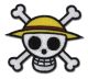 Patch: One Piece - Straw Hat Pirates Skull Symbol