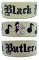Wristband: Black Butler - Sebastian & Ciel <font class=''item-notice''>[<b>Street Date</b>: 9/30/2013]</font>