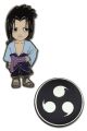 Pins: Naruto Shippuden - Chibi Sasuke and Sharingan (Set of 2)
