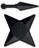 Pins: Naruto Shippuden - Star and Kunai Weapon (Set of 2)