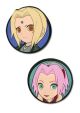 Pins: Naruto Shippuden - Tsunade and Sakura (Set of 2)