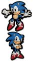 Pins: Sonic The Hedgehog - Sneak and Pose Sonic (Set of 2)