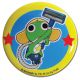 Button: Sgt. Frog - Keroro with Vacuum